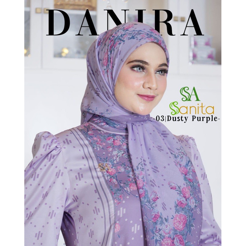 Danira dress set scarf segi4 by Sanita