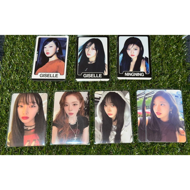 {Ready Stock} Official Aespa Drama Trading Card PC Giselle Ningning Winter