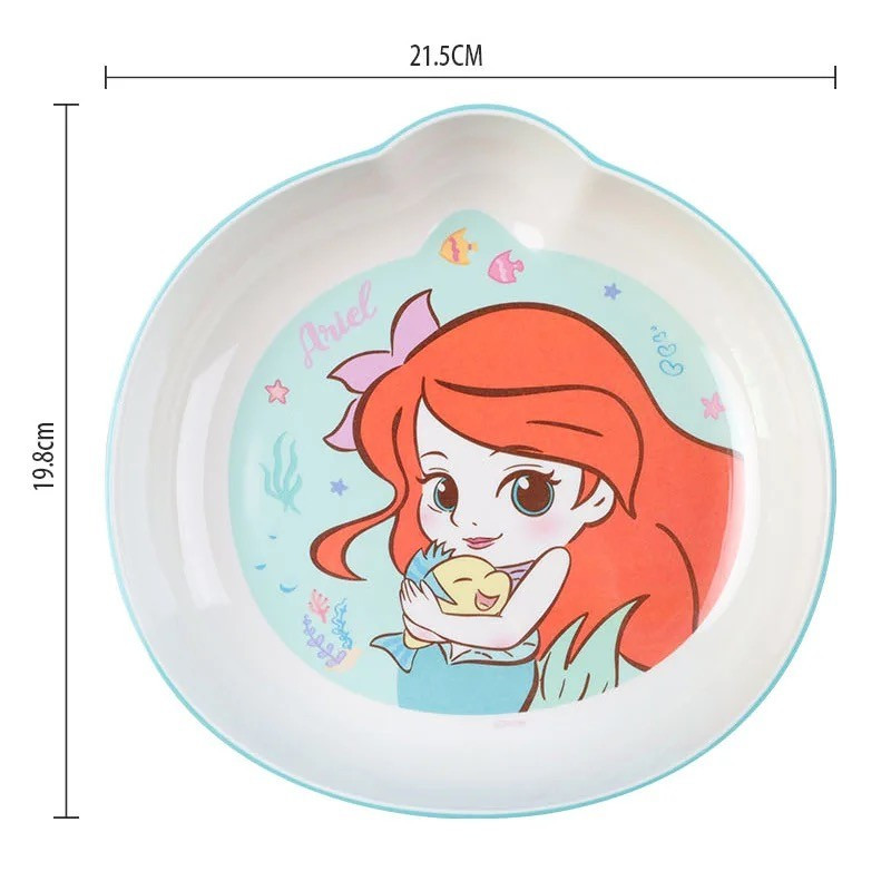 Disney Original Dinner Plate Melamin Piring Makan Anak