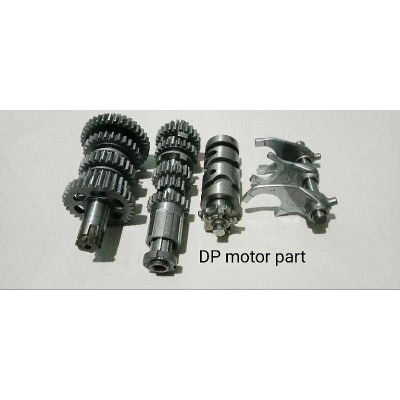 gigi rasio gear rasio full set Honda GL 100 GL series black engine original copotan motor