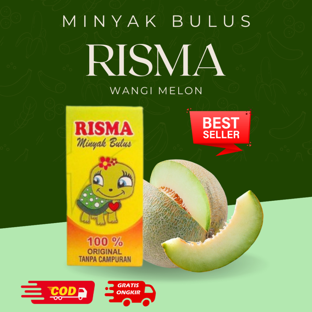 MInyak Bulus Risma Wangi Melon | Terlaris 100% Original