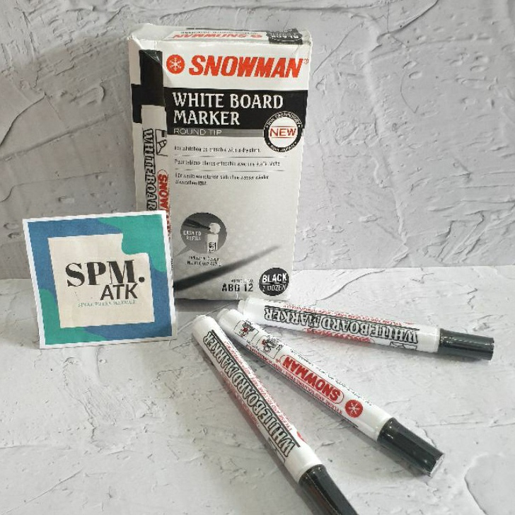 

Best Produk Spidol Whiteboard Snowman ABG12