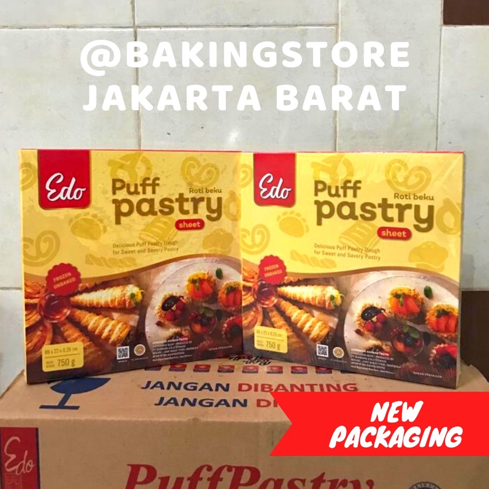 

Burun Beli Puff Pastry Sheet Edo Lembaran Adonan Pastri Sale of Day