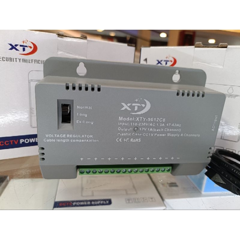 POWER SUPPLY CCTV 8 CHANNEL SWITCHING PSU CCTV 8CH
