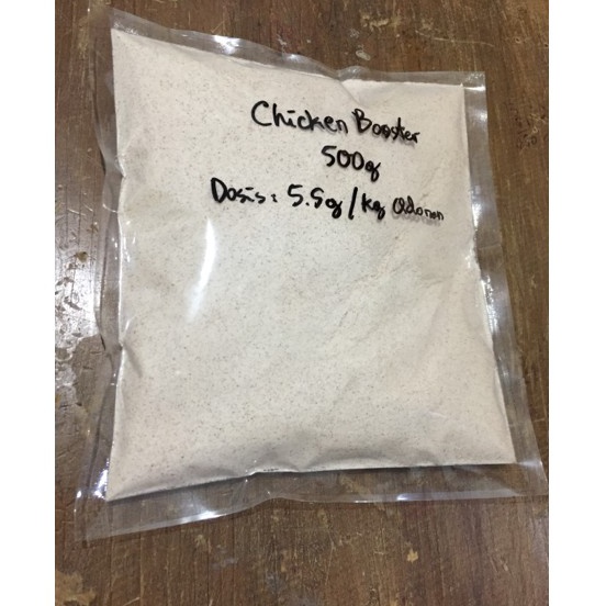 

Chicken Booster Tepung Bumbu Penguat Rasa dan Aroma Daging Ayam