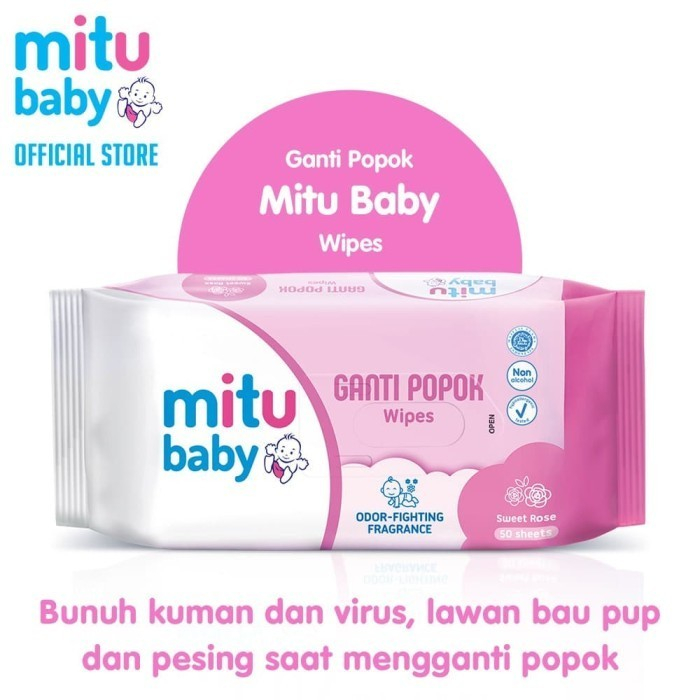 Tissue Basah Mitu Baby