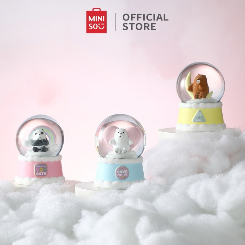 Miniso x We Bare Bears Crystal Ball Cloud Series