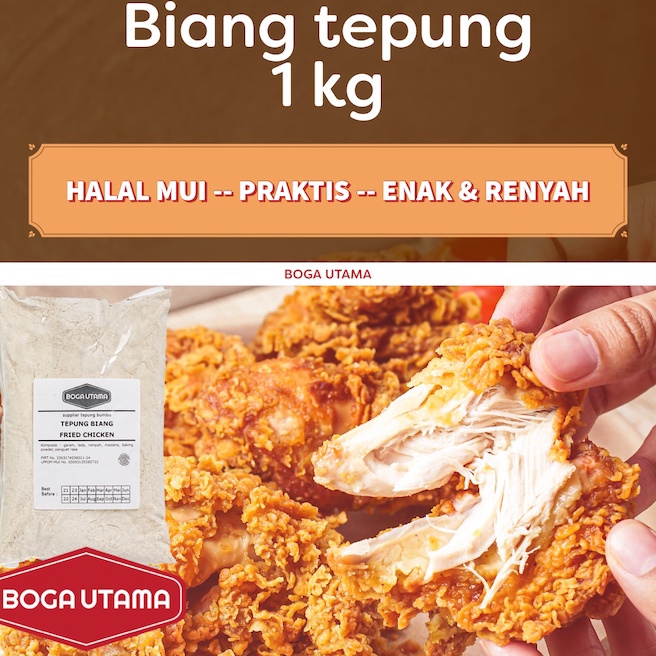 

Best Seller 1 kg tepung biang fried chicken