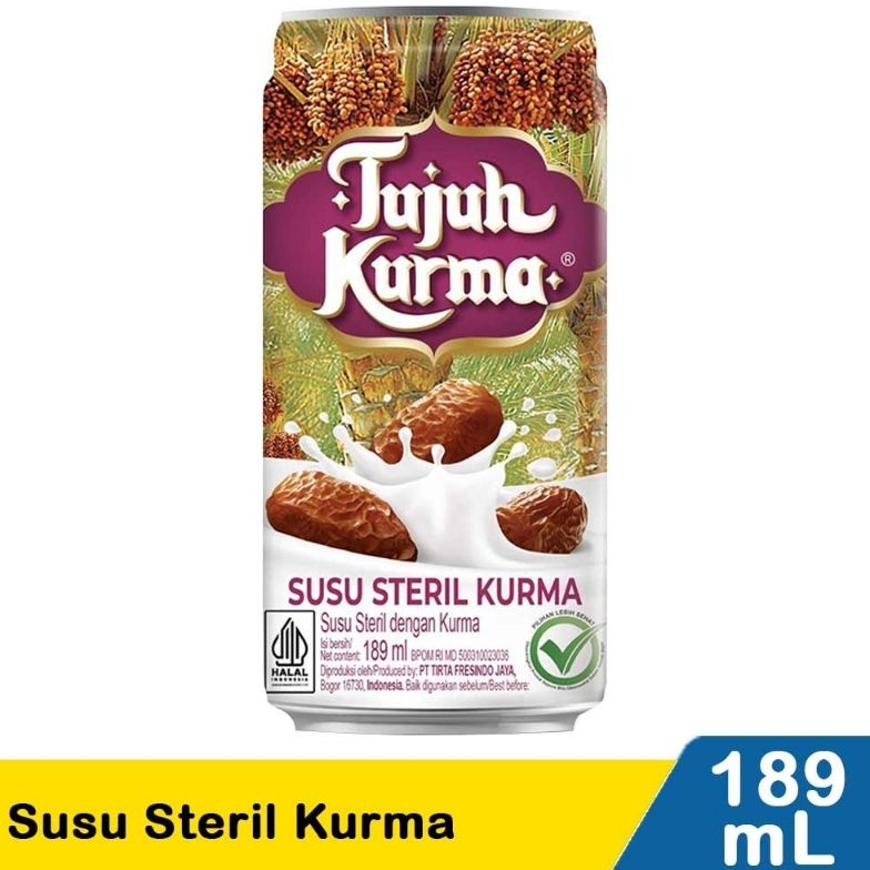 

Grsir SUSU TUJUH KURMA SUSU STERIL 189 ML ISI 12 Discount