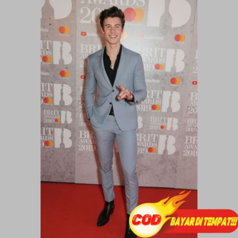 JAS PRIA ABU SILVER SLIMFIT STYLISH