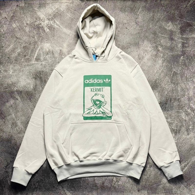 JAKET HOODIE ADIDAS X KERMIT MIRROR FULLTAG