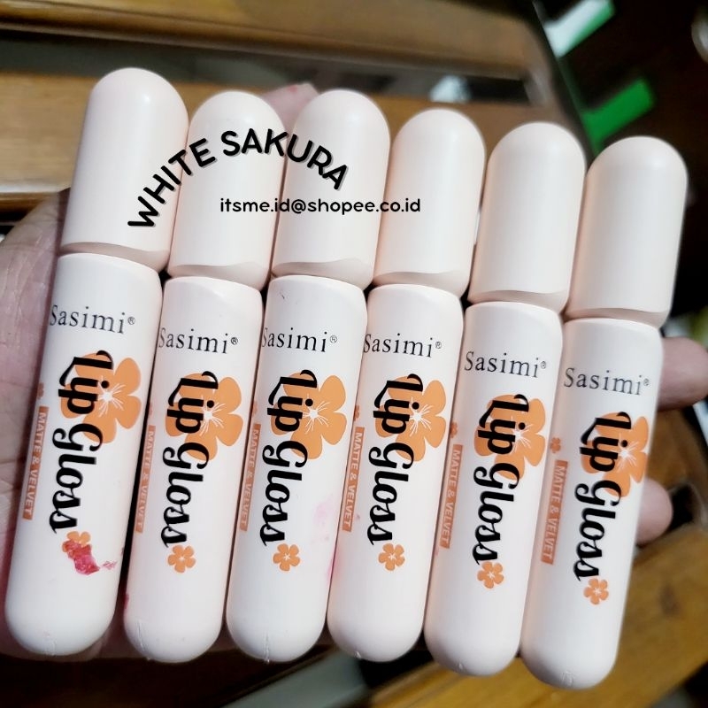 SASIMI SAKURA WHITE MATTE LIPCREAM