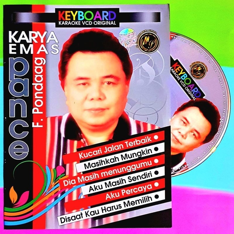 KASET VCD LAGU KARAOKE PANCE PONDANG VOCAL ON OF AKTIF-PANCE PONDANG KARAOKE-LAGU PANCE PONDANG-PANC