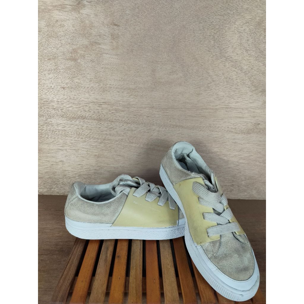 Sepatu Second Pum4 X Han Kjobenhavn Khaki SIZE 42