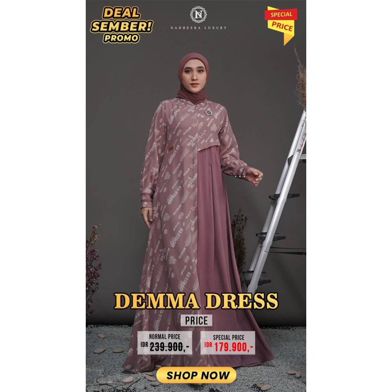 PROMO NADHEERA LUXURY promo nadhera big sale blouse nadheera gamis nadheera hijab nadheera koko nadh