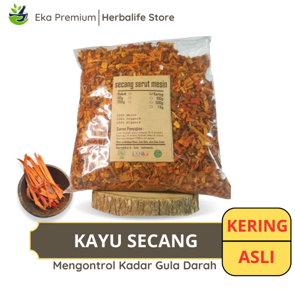 

KAYU SECANG KERING Serut Ramuan Rempah Herbal Asli Jamu Minuman Alami Murni Tradisional Kayu Merah Simplisia Caesalpinia Sappan