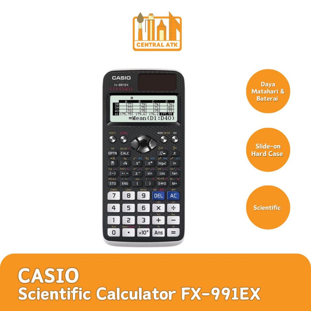 

CALCULATOR / KALKULATOR CASIO SCIENTIFIC FX-991EX