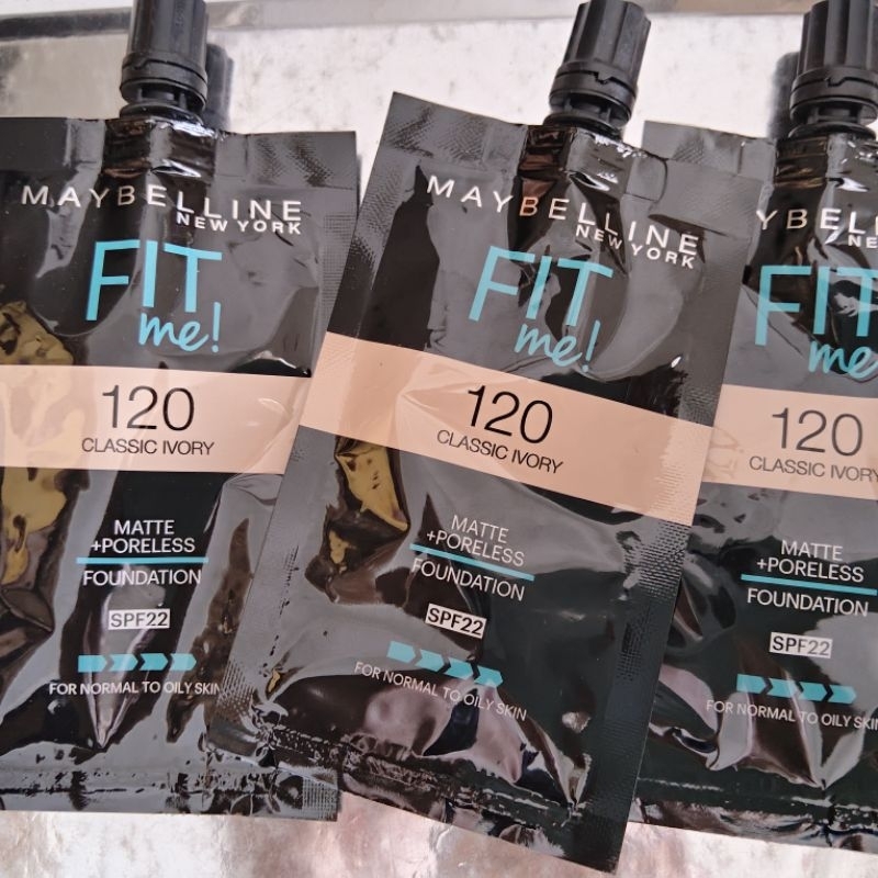 maybelline foundation FIT me (sachet)
