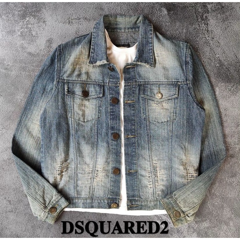 jacket jeans denim dsquared