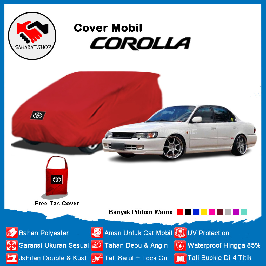 Sahabat - Cover Mobil Sedan Toyota Great Corolla Premium