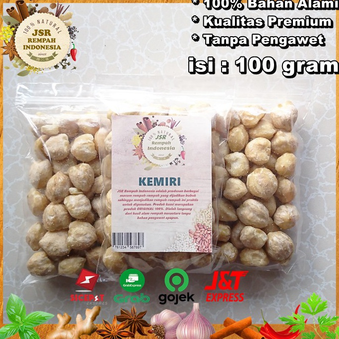 

M75 KEMIRI ASLI ISI 1 GRAM KUALITAS PREMIUM BUMBU DAPUR JSR REMPAH 12