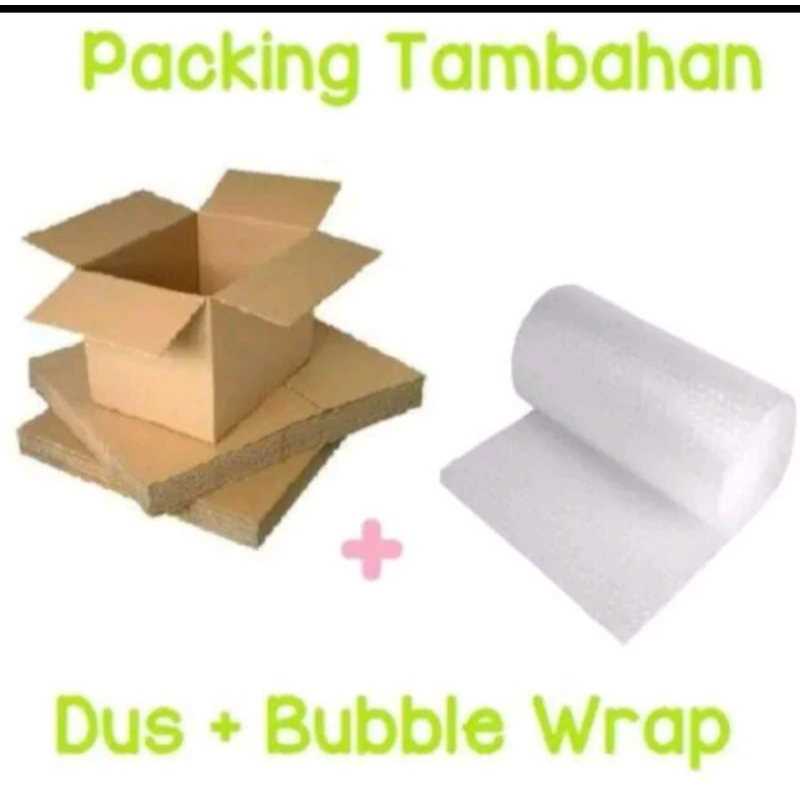 

packing tambahan untuk produk spatu