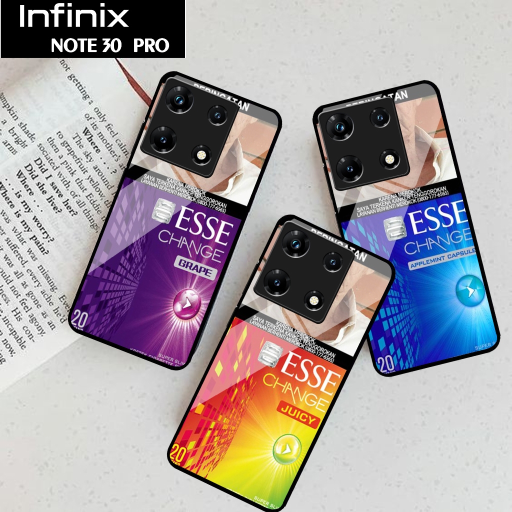 Softcase Glass Infinix Note 30 Pro [02] Case Rokok Infinix Note 30 Pro - Casing Infinix Note 30 Pro 