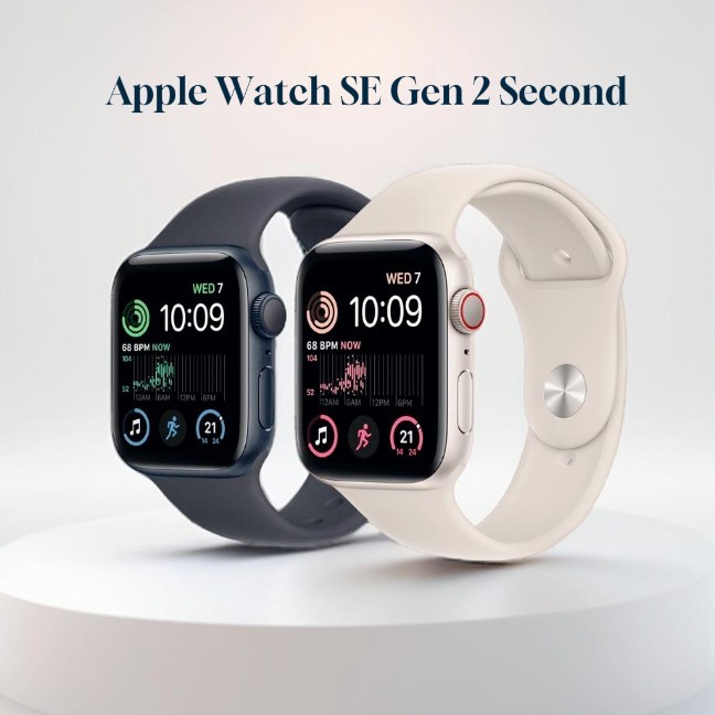 Apple Iwatch SE Gen 2 40/44mm Second Original Mulus Fullset / iWatch SE 2020 Original Second Fullset