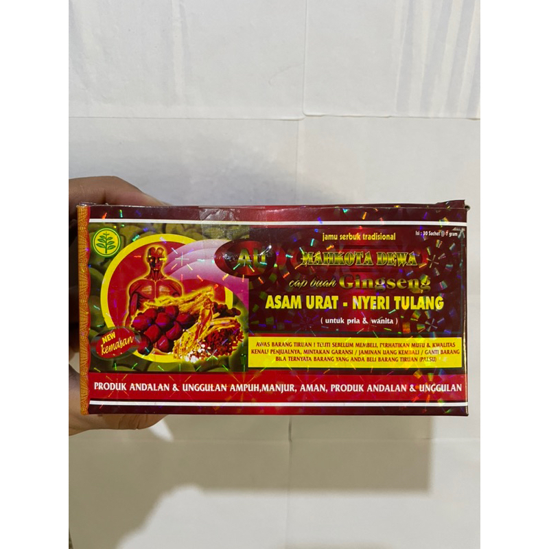 

Jamu mahkota dewa Original merah