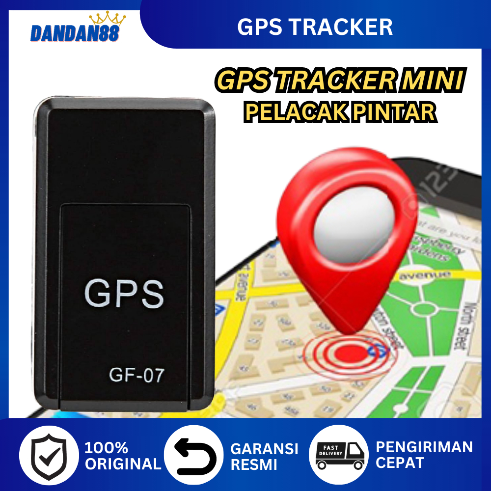 Gps Tracker Mini Pelacak Kendaraan Mobil Motor Lokasi Jarak Jauh Anti Maling