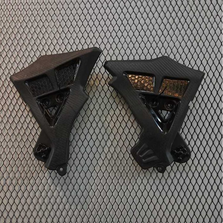 COVER RANGKA WR155 TUTUP RANGKA WR155 frame guard cover tutup rangka yamaha wr155 motif carbon