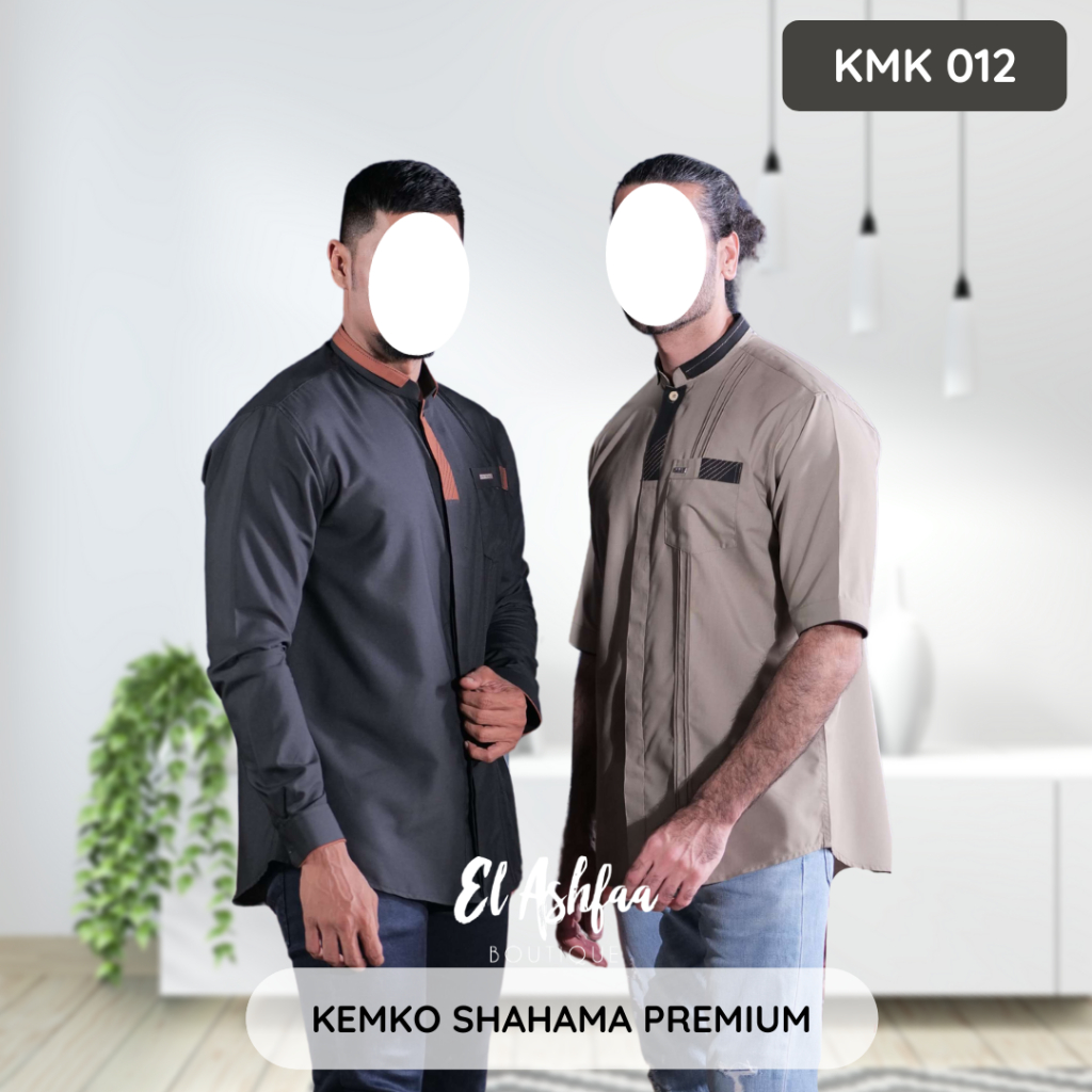 Kemko by Shahama | Kemeja Koko Shahama KMK-012 - El Ashfaa Boutique
