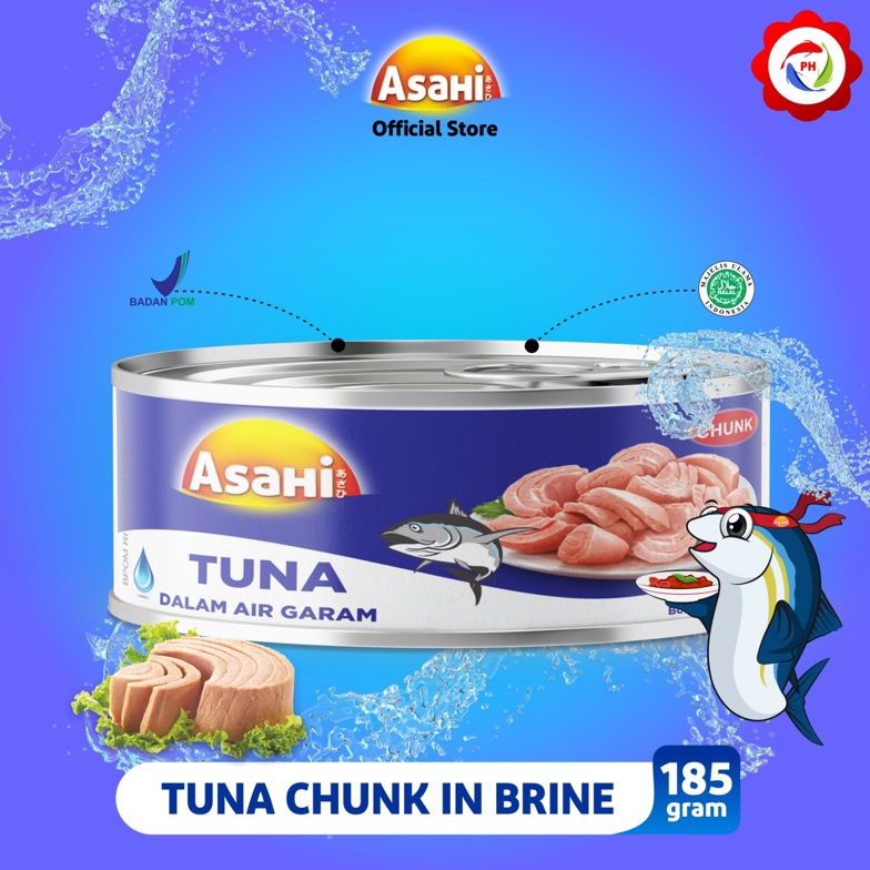 

3l Baru Asahi Tuna Chunk in Brine 185 gr Sale of Month