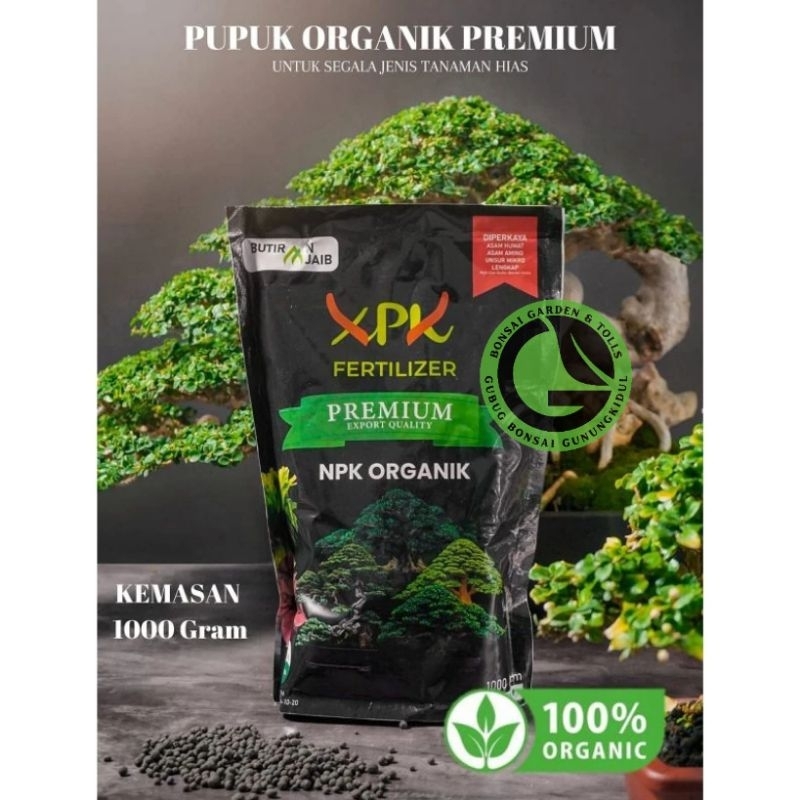 PUPUK bonsai XPK organik NPK FERTILIZER kemasan 1kg