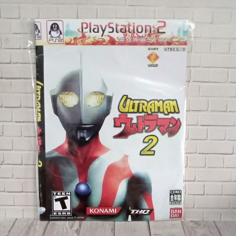 CD DVD KASET PS2 ULTRAMAN FIGHTING EVOLUTION 2