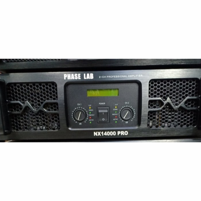 POWER AMPLIFIER PHASELAB NX 14000 PRO / NX14000PRO ORIGINAL PHASELAB 2 CHANNEL