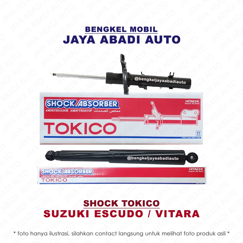 Shock Breaker TOKICO - SUZUKI ESCUDO / VITARA 1988-1998 (Depan)