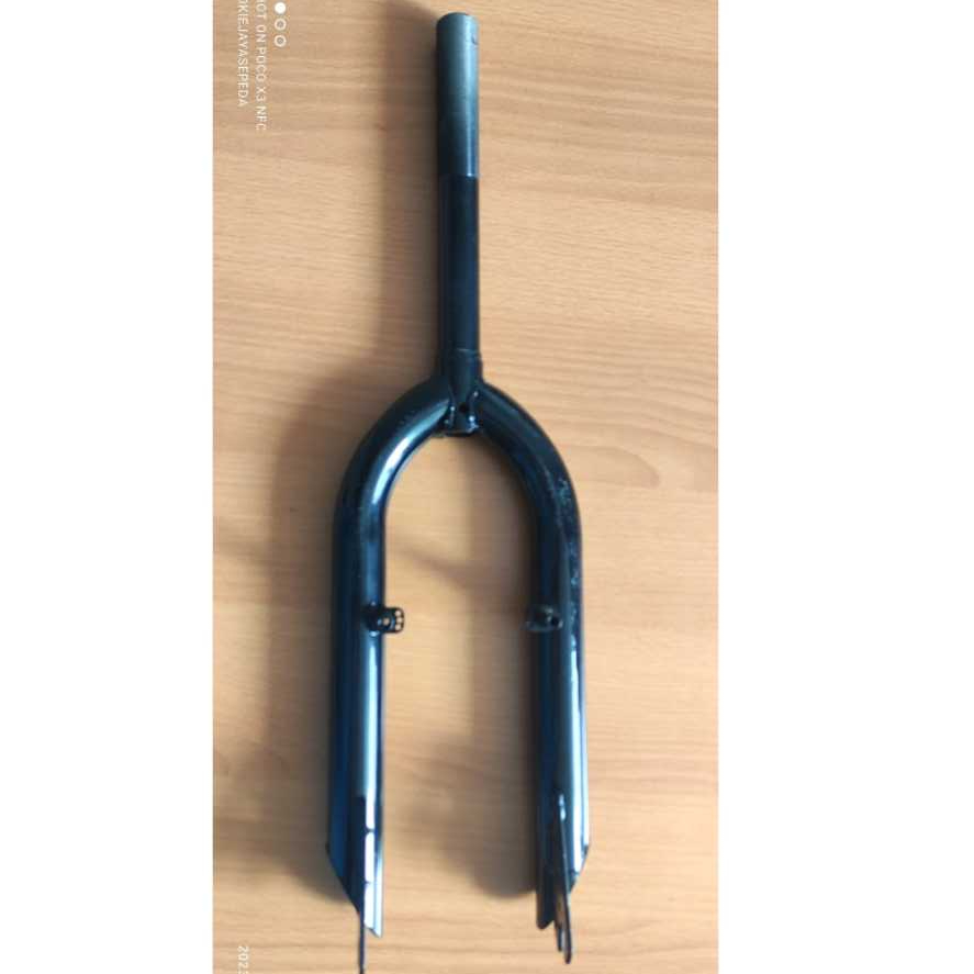Fork Sepeda 20 inch Drat Merk Exotic Fork Depan Sepeda BMX Maksimal bisa ban JUMBO 3.0