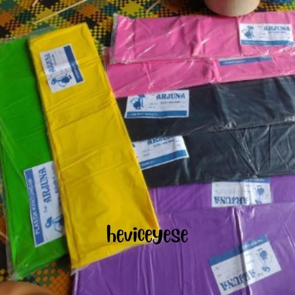 New | Plastik Layangan Kresek Samak Layang - Layang Lebar 120 cm x Panjang 9 Meter Plastik Warna Men