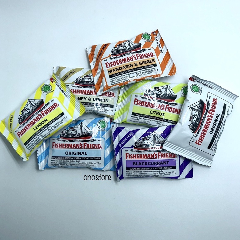 

Murh Bang3t Permen Fishermans Friend 25 gram Kualitas Terjamin