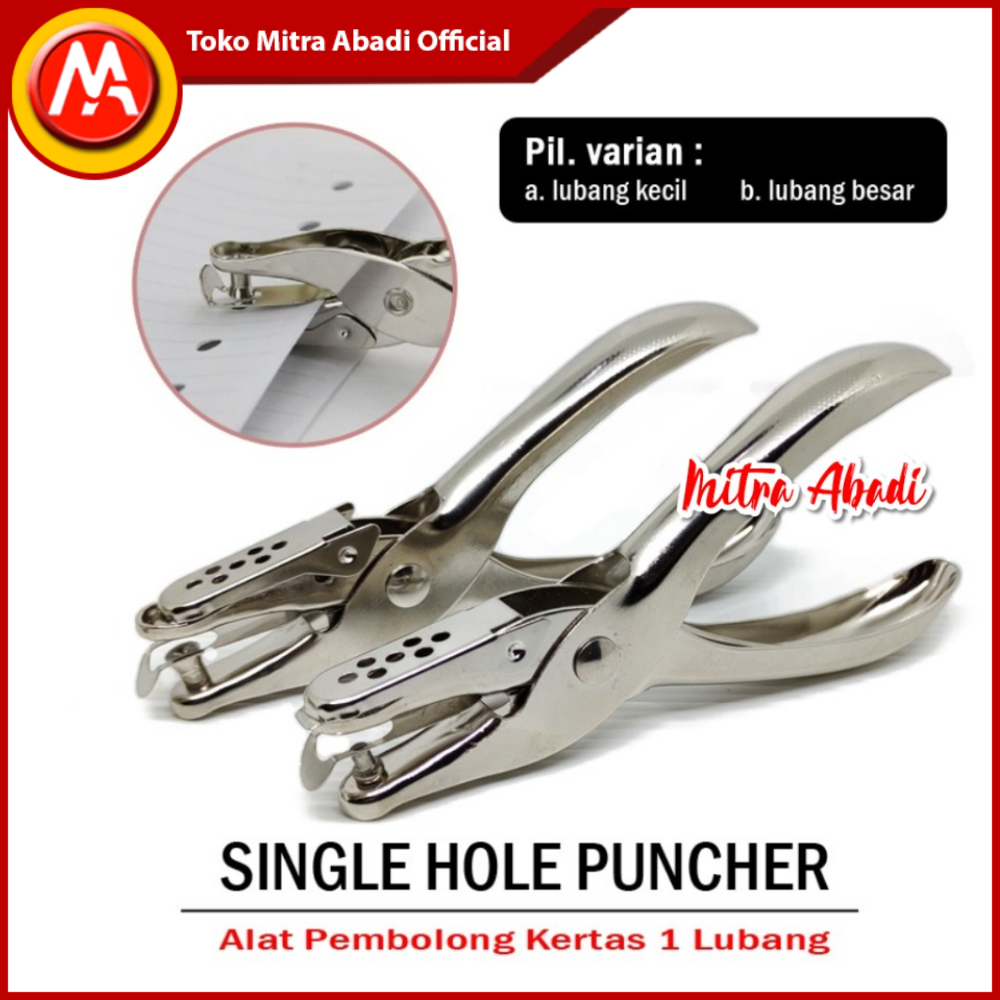 

Paper Single Hole Puncher Alat Pembolong Kertas 1 LUBANG