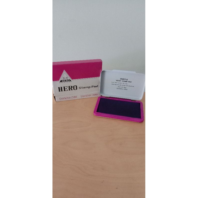 

Bak stempel/Stamp pad Hero
