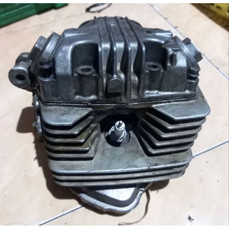 HEADKOP TIGER 2000 LAMA TILAM TILAS ORIGINAL KOSONGAN KOP CYLINDER COP SILINDER ATAS BLOK