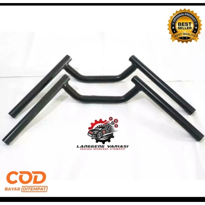 Stang Stir Sprinter Pendek Racing Herex HitamUniversal All Motor Model Ori Tebal