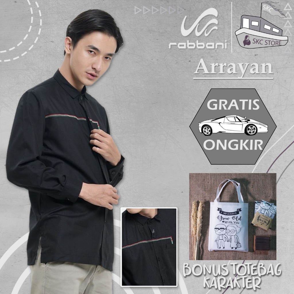 Rabbani Kemko Arrayan / Baju Koko / Baju Pria / Baju Anak / Baju Muslim