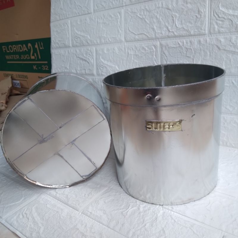 Literan Beras 5 Liter, Takaran Beras 5 Liter, Gelas Takar