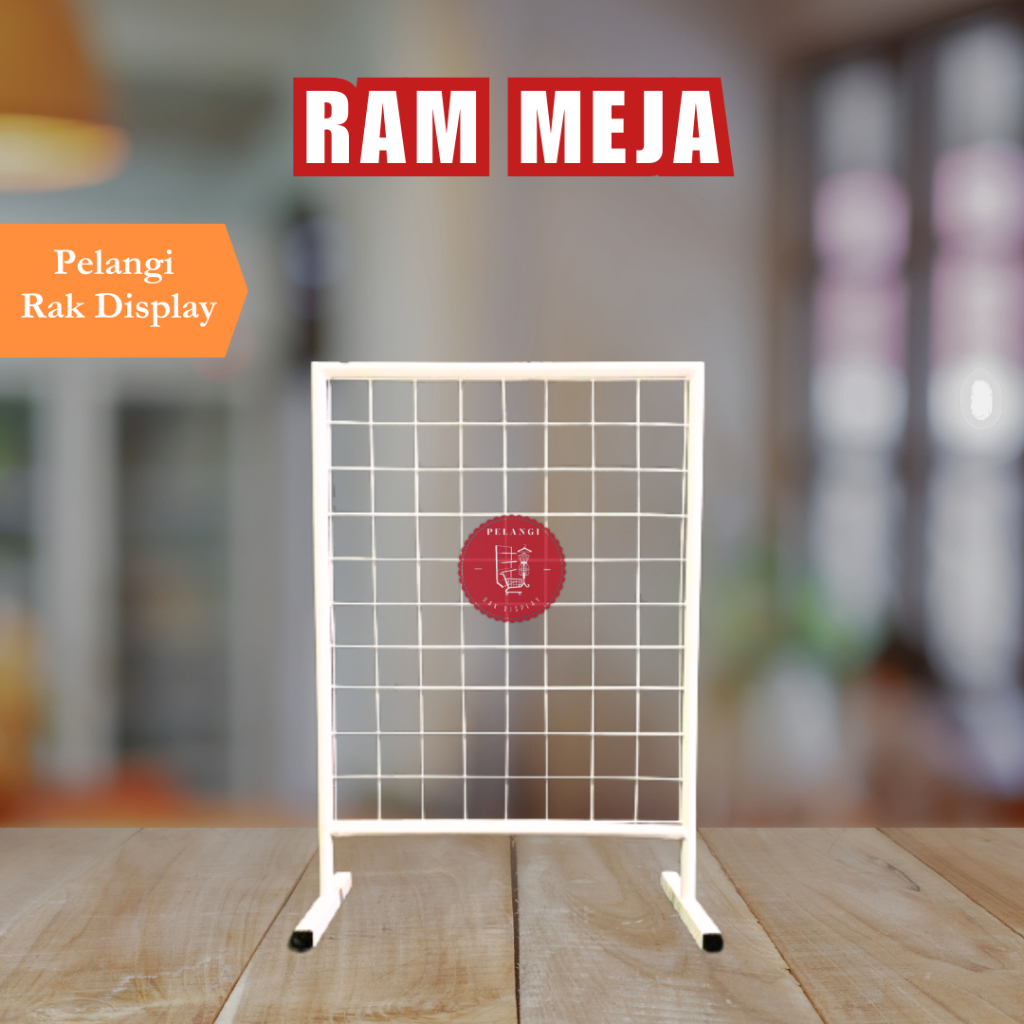 Kawat Ram + Kaki Ram Pipa Kotak / Ram Meja / Kawa Ram / Kawat Gantungan Aksesoris