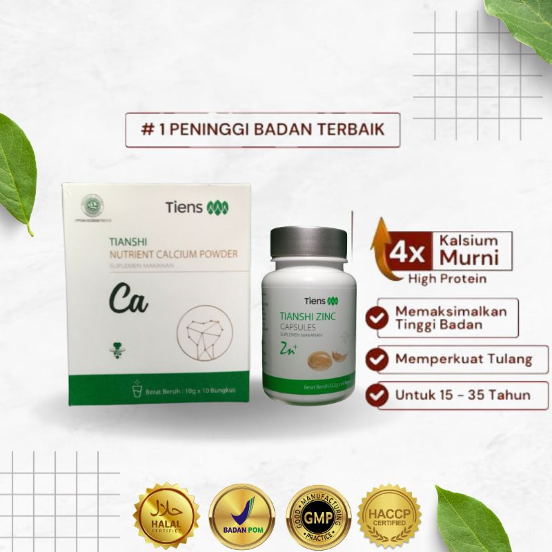 TIENS PENINGGI BADAN [SUPER GROW UP] KALSIUM ZINC PENINGGI TIENS ORIGINAL HARGA DISTRIBUTOR TIENS PE