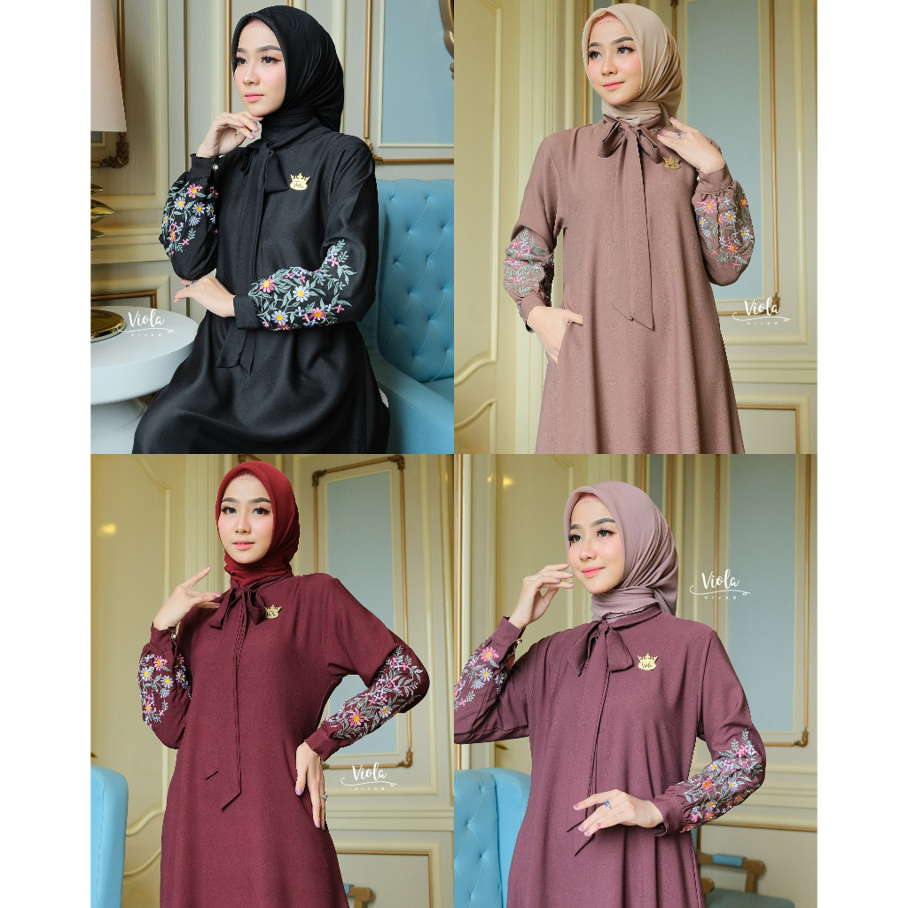 Gamis Syahira Dress By Viola Hijab