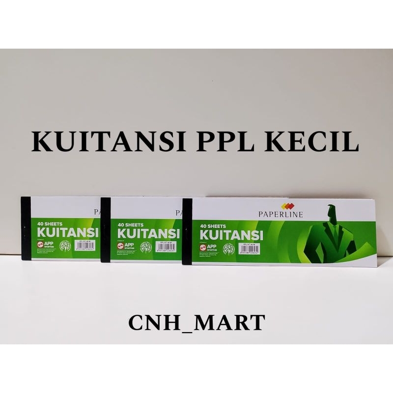 

Kuitansi Paperline - Kwitansi Kecil Paperline - Kuitansi KT 40 Sheets Harga 10 Buku ( 1 Pak )